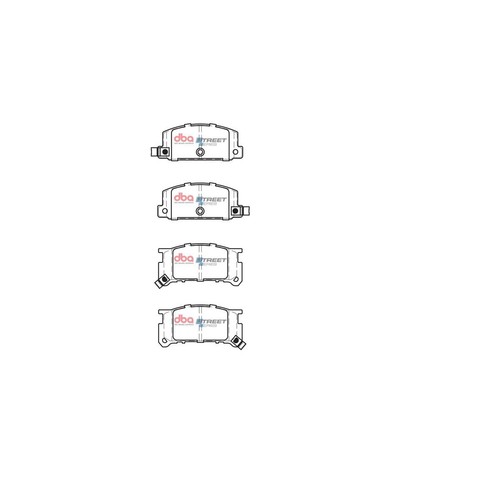 DBA Brake Pads Set - Street Series - DB426SS Brake Pads Brake Parts
