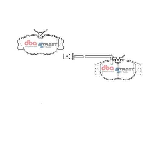 DBA Brake Pads Set - Street Series - DB1704SS Brake Pads Brake Parts