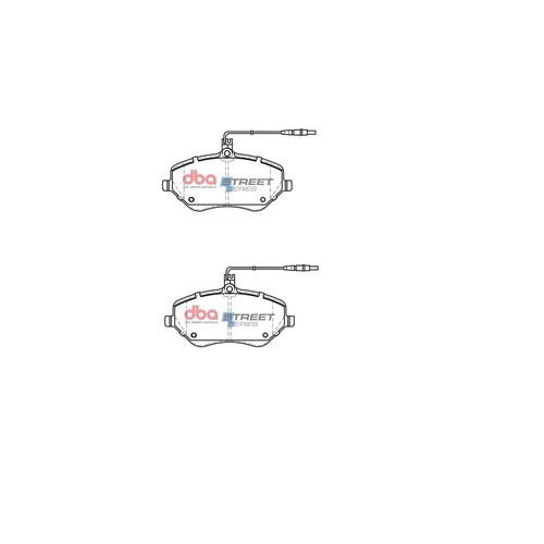DBA Brake Pads Set - Street Series - DB2024SS Brake Pads Brake Parts