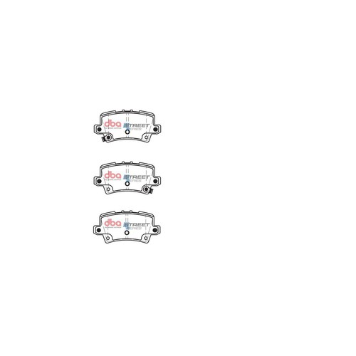 DBA Brake Pads Set - Street Series - DB2177SS Brake Pads Brake Parts