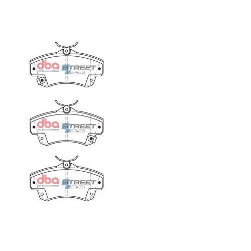 DBA Brake Pads Set - Street Series - DB1855SS Brake Pads Brake Parts