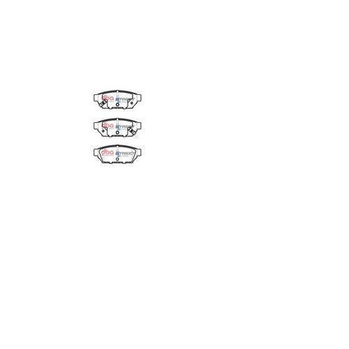 DBA Brake Pads Set - Street Series - DB1278SS Brake Pads Brake Parts