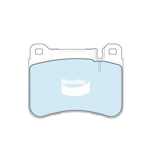 Bendix Brake Pads Set - Euro+ - DB2235 EURO+ Brake Pads Brake Parts
