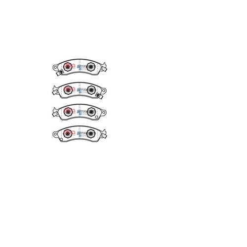 DBA Brake Pads Set - Street Series - DB1353SS Brake Pads Brake Parts