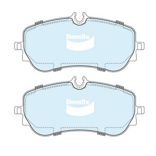 Bendix Brake Pads Set - Heavy Duty - DB2596 HD Brake Pads Brake Parts