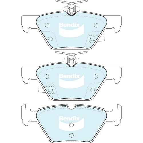 Bendix Brake Pads Set - 4WD/SUV - DB2398 4WD Brake Pads Brake Parts