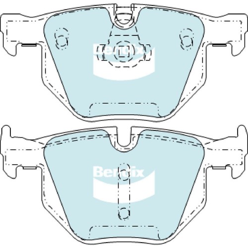 Bendix Brake Pads Set - 4WD/SUV - DB1694 4WD Brake Pads Brake Parts