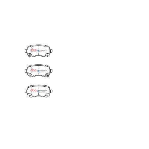 DBA Brake Pads Set - Street Series - DB2152SS Brake Pads Brake Parts