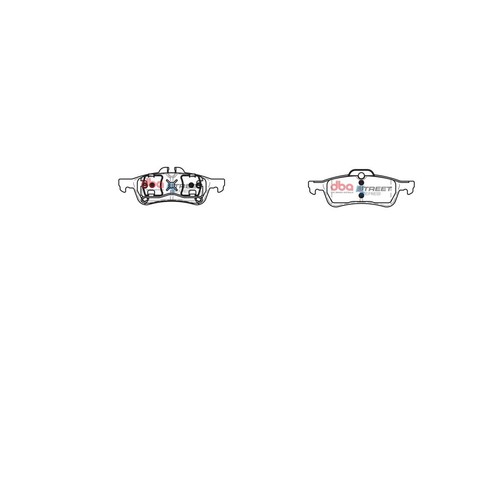 DBA Brake Pads Set - Street Series - DB1687SS Brake Pads Brake Parts