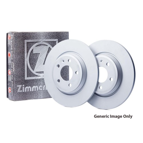 Zimmermann Rear Brake Rotor - 610.3714.20 Brake Parts