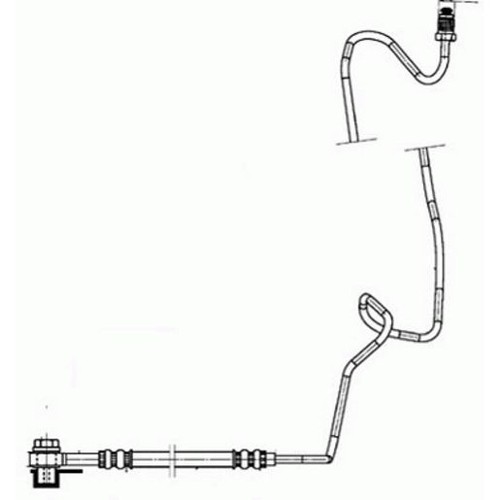 TRW Brake Hose - PHD942 Replacement Hose Brake Parts Auto Part