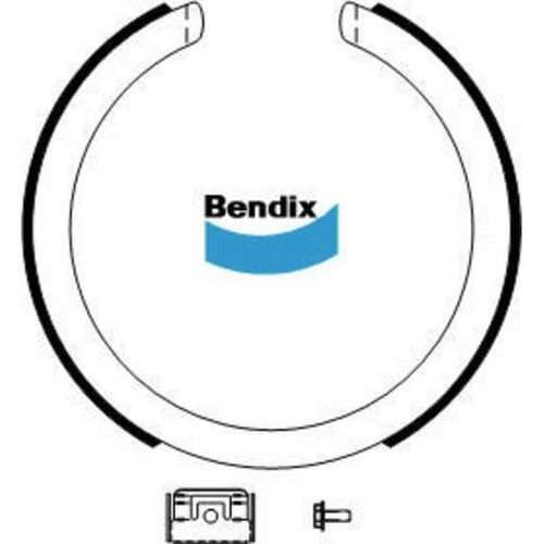 Bendix Brake Shoe Hand Brake - BS3216 Auto