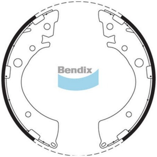 Bendix Brake Shoe - BS1614 Auto