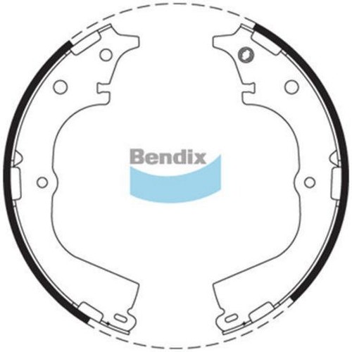 Bendix Brake Shoe - BS1678 Auto