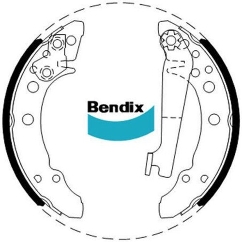 Bendix Brake Shoe - BS1707 Auto