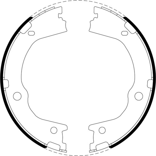 Bendix Brake Shoe Hand Brake - BS5260 Auto