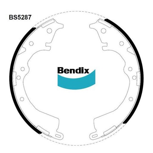 Bendix Brake Shoe - BS5287 Auto