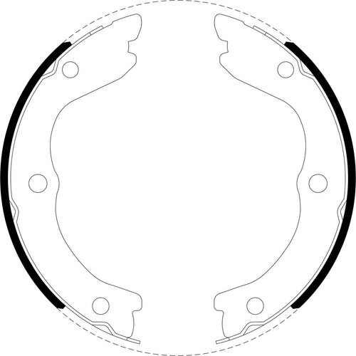 Bendix Brake Shoe Hand Brake - BS5252 Auto