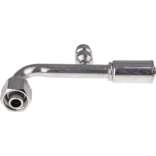 OEX Steel Fitting # 8 FOR - Reduced Beadlock #8 90° With R134a Port - RSX1322-3