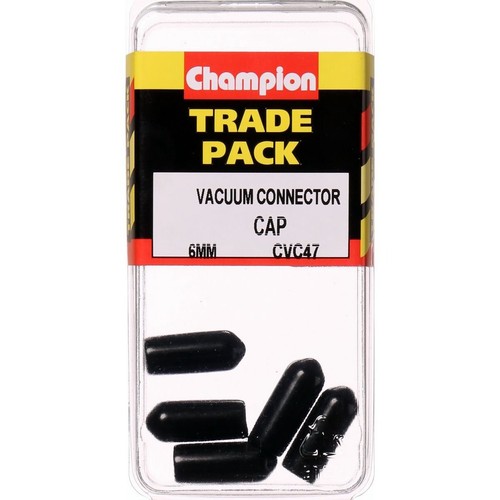 Champion PVC Vacuum Cap – 6mm - CVC47 Auto Part