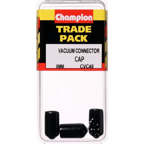 Champion PVC Vacuum Cap – 8mm - CVC48 Auto Part