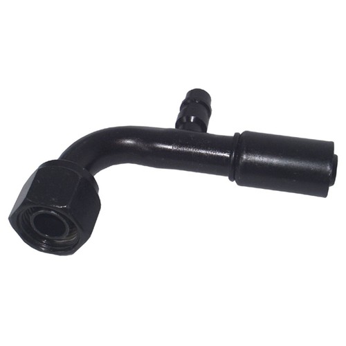 Atco Steel Fitting # 10 FOR - Reduced Beadlock #10 90° With R134a Port - SRX1323