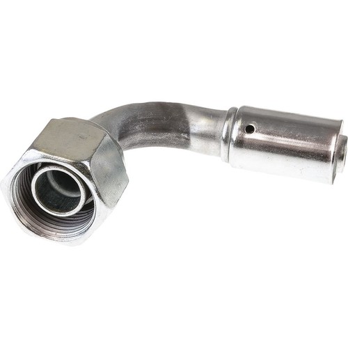 OEX Steel Fitting # 12 FOR - Reduced Beadlock Step Down #10 90° - RSX1330 Auto
