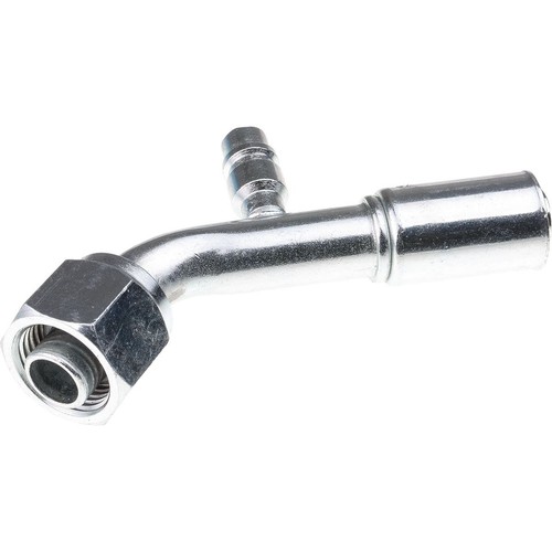 OEX Steel Fitting # 10 FOR - Reduced Beadlock #10 45° With R134a Port - RSX1313-