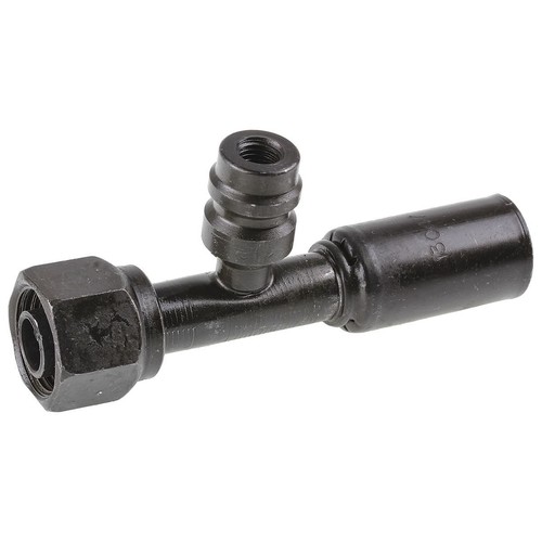 Atco Steel Fitting # 8 FOR - Reduced Beadlock #8 Straight With R134a Port - SRX1