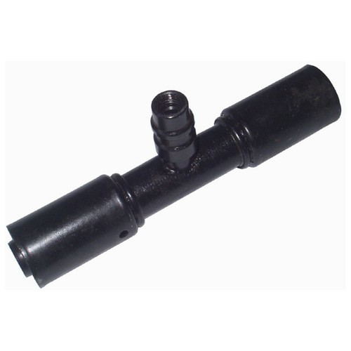 Atco Steel Fitting # 10 Splicer Reduced Beadlock #10 Straight With R134a Port -