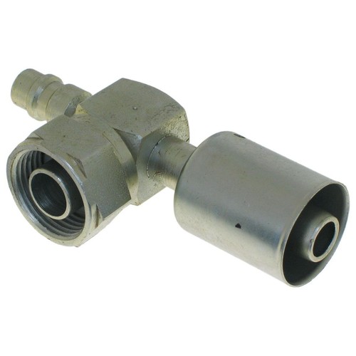 ATCO Air Conditioning Hose Fitting Steel Tube O - O Ring # 10 - 90 Degree - SBX2