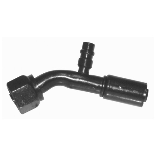 Atco Steel Fitting # 10 FOR - Reduced Beadlock #10 45° With R134a Port - SRX1313