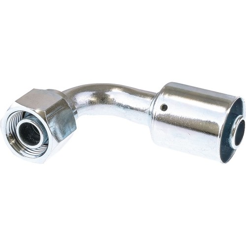 OEX Steel Fitting # 10 FOR - Beadlock Step Up #12 90° - SFX1327 Auto Part