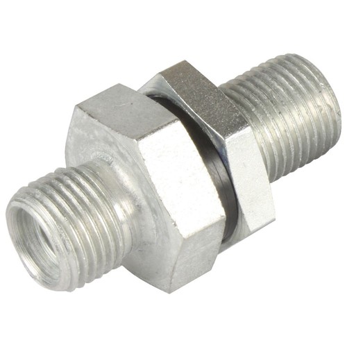 Atco Steel Fitting # 10 MIOR - Bulkhead #10 Straight - STX3002 Auto Part