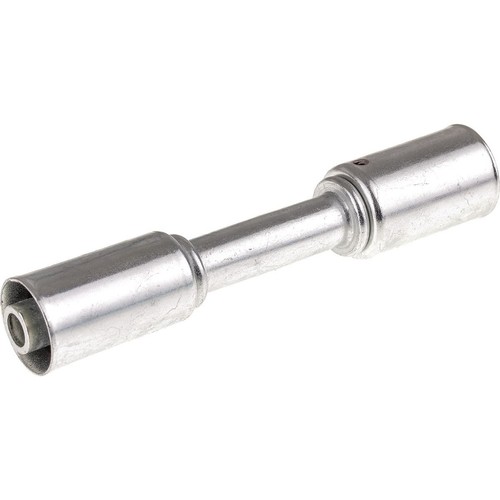 OEX Steel Fitting # 8 Splicer Reduced Beadlock Step Up #10 Straight - RSX6106