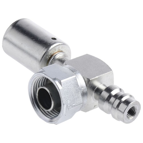 ATCO Air Conditioning Hose Fitting Steel Tube O - O Ring # 8 - SBX2142-3 Auto