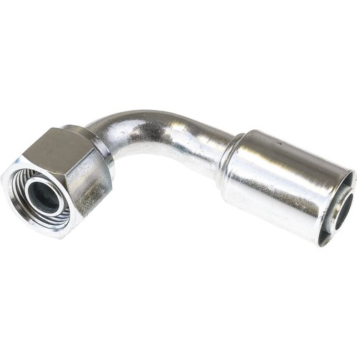 OEX Steel Fitting # 10 FOR - Reduced Beadlock Step Up #12 90° - RSX1327 Auto