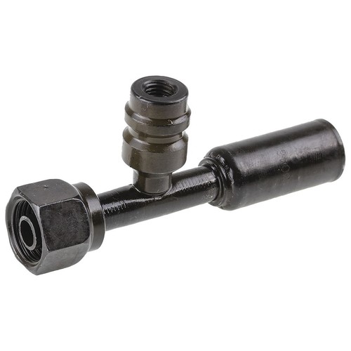 Atco Steel Fitting # 6 FOR - Reduced Beadlock #6 Straight With R134a Port - SRX1
