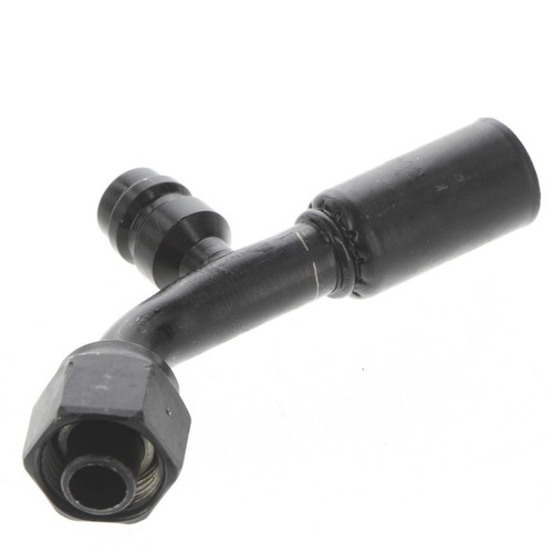 Atco Steel Fitting # 8 FOR - Reduced Beadlock #8 45° With R134a Port - SRX1312-3