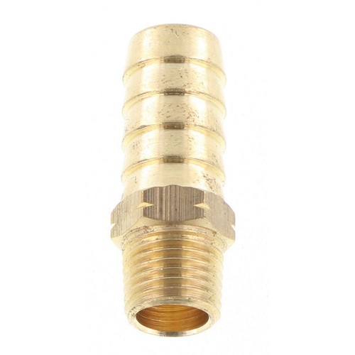 Champion Brass Male Straight Hose Tail – 1/2in x 1/4in - HC22 Replacement Hose