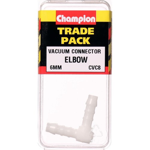 Champion 90° Elbow Hose Fitting – 6mm - CVC8 Replacement Hose Auto Part
