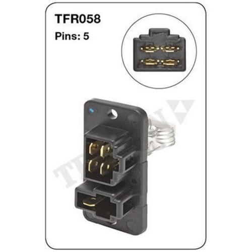 Tridon Heater Fan Resistor - TFR058 Auto Part