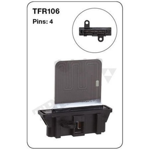 Tridon Heater Fan Resistor - TFR106 Brake Parts Auto Part