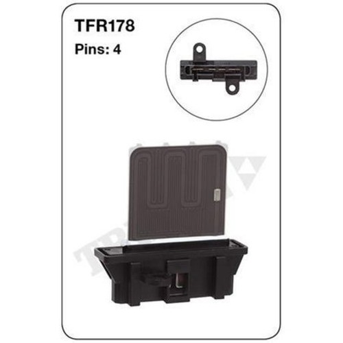 Tridon Heater Fan Resistor - TFR178 Brake Parts Auto Part