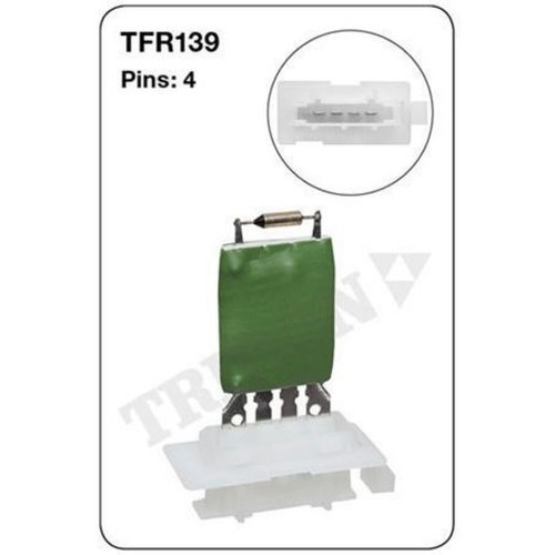 Tridon Heater Fan Resistor - TFR139 Brake Parts Auto Part