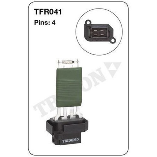 Tridon Heater Fan Resistor - TFR041 Auto Part