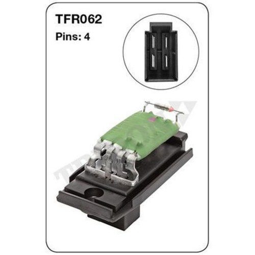 Tridon Heater Fan Resistor - TFR062 Brake Parts Auto Part