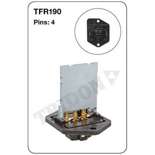 Tridon Heater Fan Resistor - TFR190 Auto Part