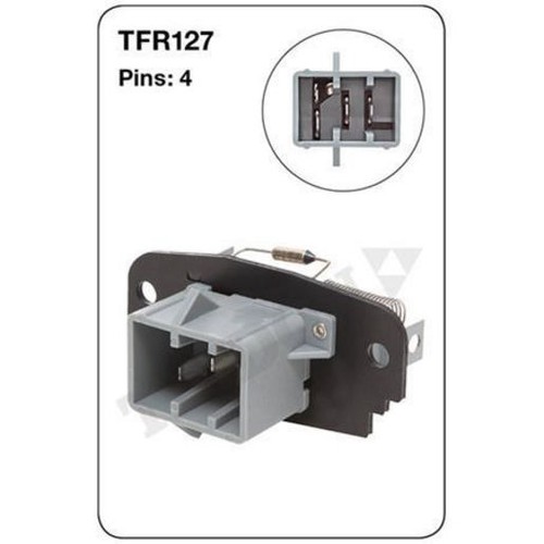 Tridon Heater Fan Resistor - TFR127