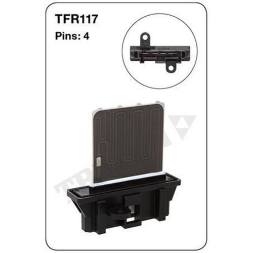 Tridon Heater Fan Resistor - TFR117 Brake Parts Auto Part